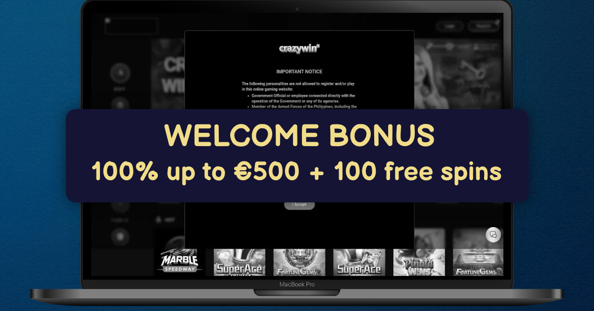 CrazyWin Casino